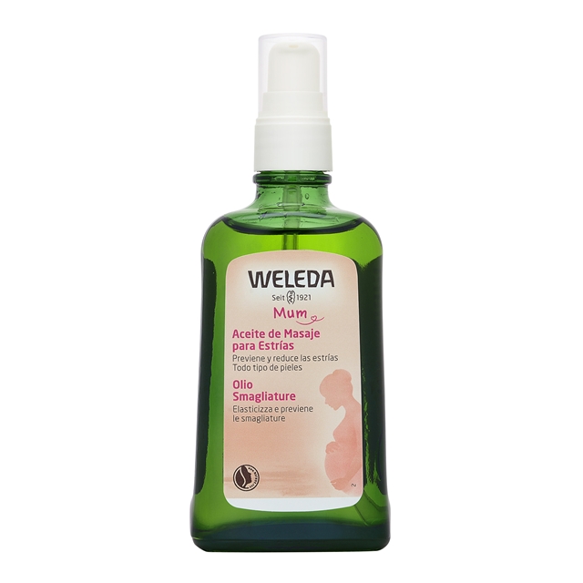 WELEDA ヴェレダ マザーズ ボディオイル ポンプ付 100ml (ボディオイル