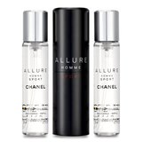 アリュール オム スポーツ オードゥ トワレット 3x20ml トラベルサイズ