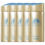 ANESSA パーフェクトＵＶ スキンケアミルク Ｎ 90ml x 5 お得な5個セット
