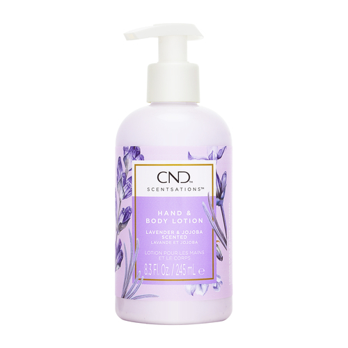 クリエイティブネイルデザイン（CND) センセーション ハンド＆ボディローション 245ml ラベンダー＆ホホバが激安！【化粧品通販】ベルコスメ