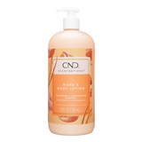 クリエイティブネイルデザイン（CND) センセーション ハンド＆ボディローション 917ml タンジェリン＆レモングラス【数量限定激安】