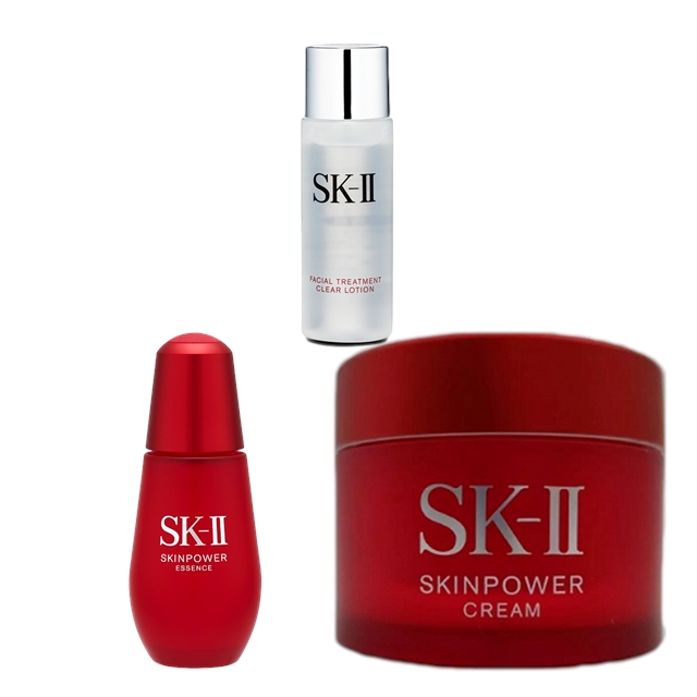 【新品未使用】SK-II 化粧水　美容液　スキンパワー クリームなど3点セット