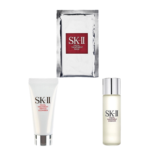 エスケーツー（SK-II／SK2） フェイシャルトリートメント マスク＋ ジェントルクレンザー ＋ エッセンス セット  1枚+20g+30mlが激安！【化粧品通販】ベルコスメ