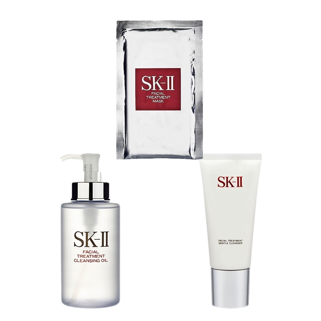 エスケーツー（SK-II／SK2） ピテラベーシックケア 洗顔&マスク 3点