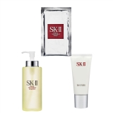 エスケーツー（SK-II／SK2） フェイシャルトリートメント マスク＋ ジェントルクレンザー ＋  エッセンス セット 1枚+120g+330ml