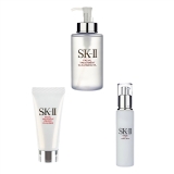 ピテラベーシックケア 3点セット/フェイシャル リフト エマルジョン 100g  ＋ FT クレンジングオイル 250ml  ＋ フェイシャルトリートメントジェントルクレンザー 20g