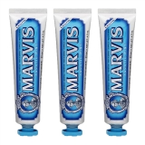 マルヴィス アクアティックミント 歯磨き粉 85ml x 3 もっとお得な3個セット