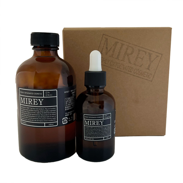 Mirey 高濃度酸素配合化粧品業務用2点＋ボーナスサイズ1点