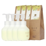 eco HBS ヘアミルク 80g x 4 キンモクセイ